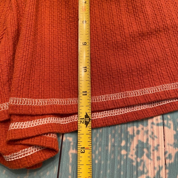 Textured Rust Pajama Set - Picture 13 of 15